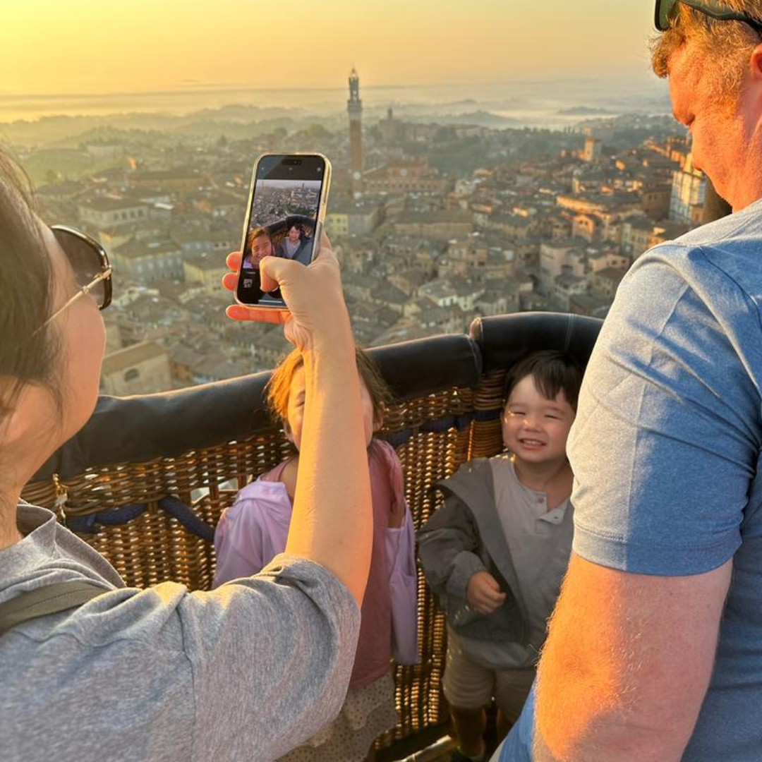 Volo in mongolfiera sul chianti ballooning in florence esperienze in toscana esperienze in italia idea regalo toscana mongolfiera